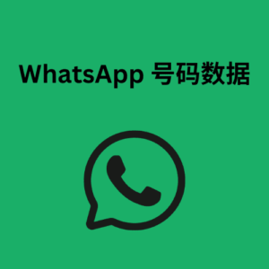 WhatsApp 号码数据